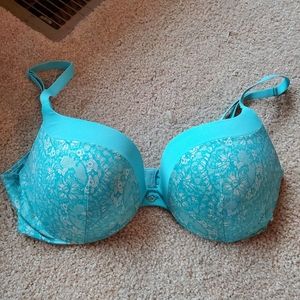 Victoria's Secret bra, 32D, blue